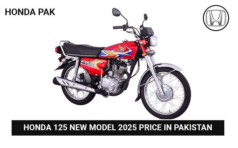 Honda 125 New Model 2025 Price in Pakistan