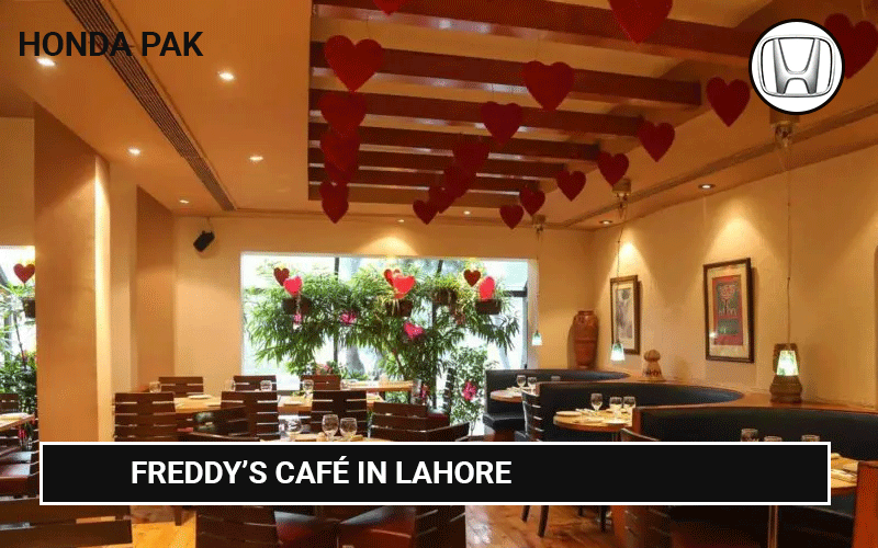 Freddy’s Café in Lahore