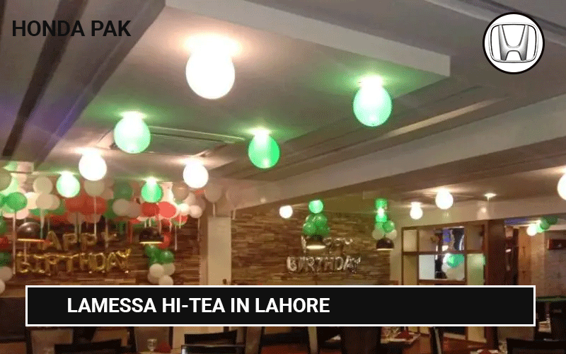 Lamessa Hi-Tea in Lahore